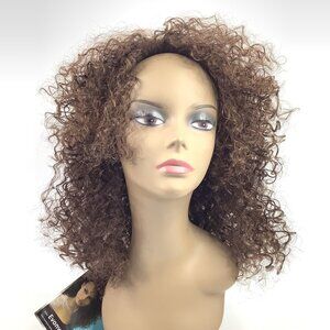 Outre Quick Weave Evony Wig Curly S4/27 Synthetic Hair Medium Length
